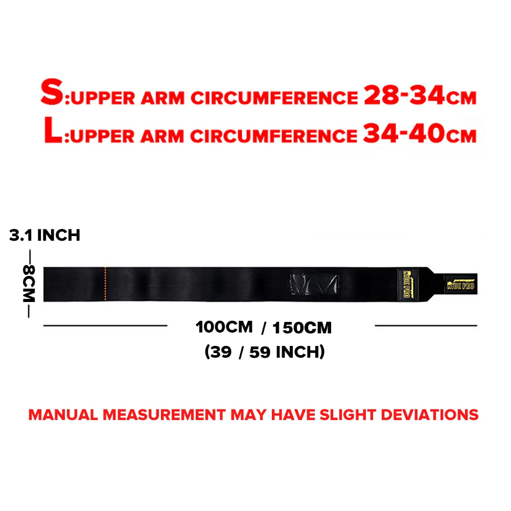 150cm Premium Elbow Pads with Wrap Strap